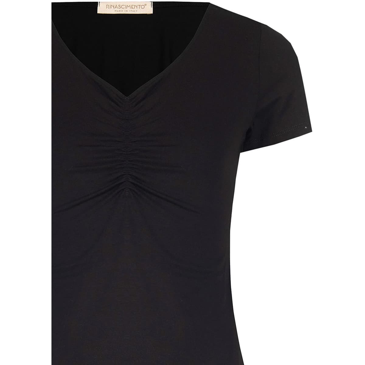 Women's T-Shirts Rinascimento Black