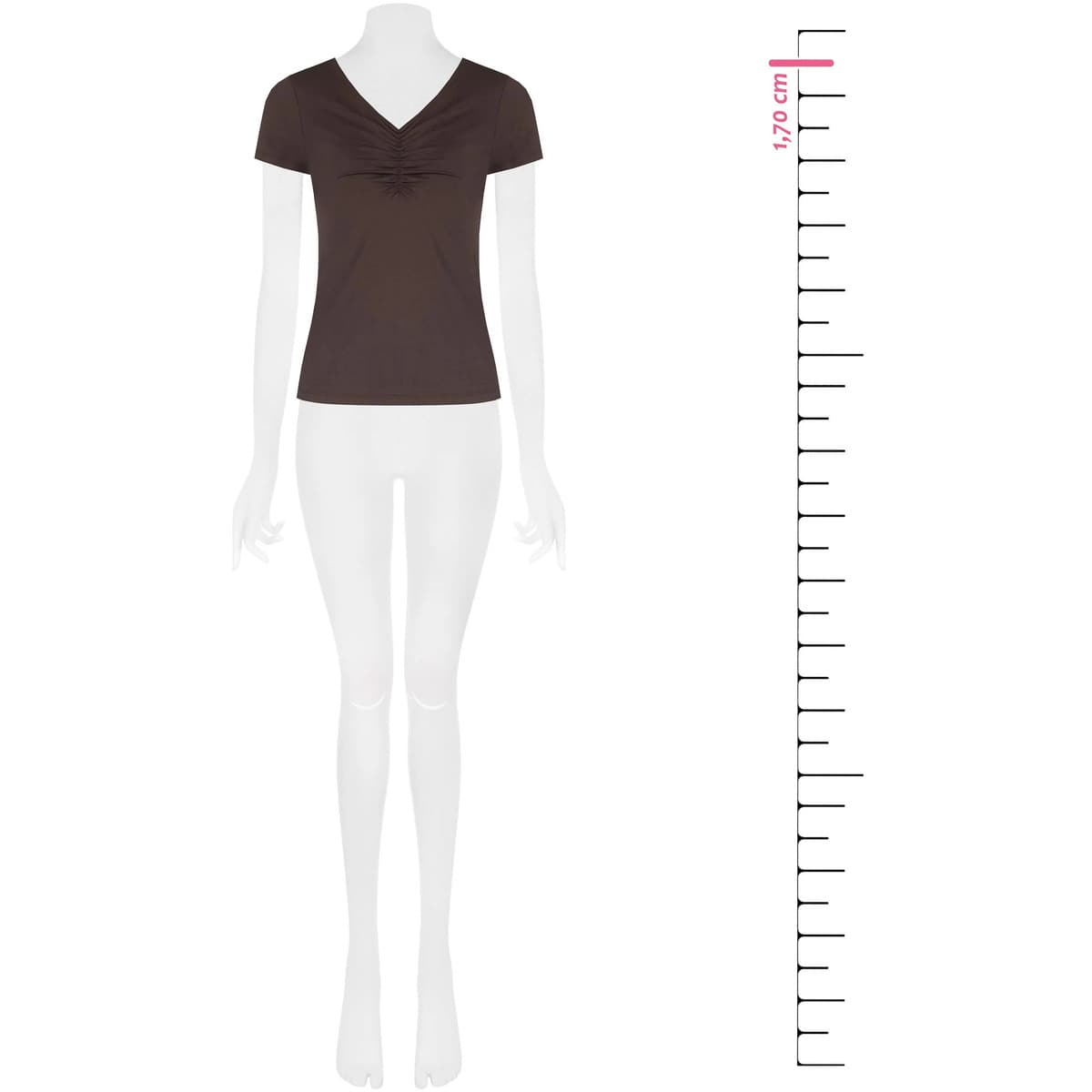 Women's T-Shirts Rinascimento Brown