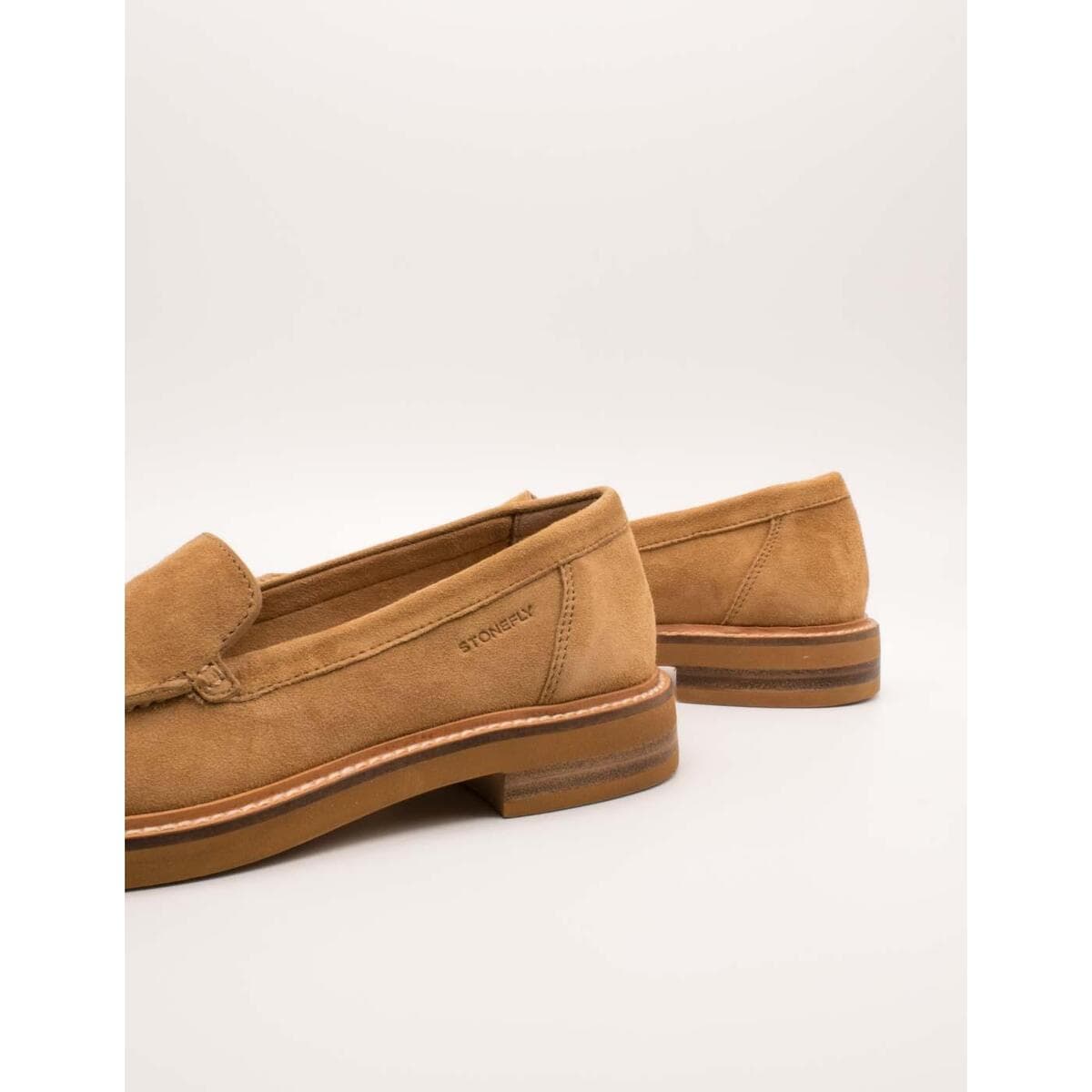 Women's Loafers Stonefly Beige