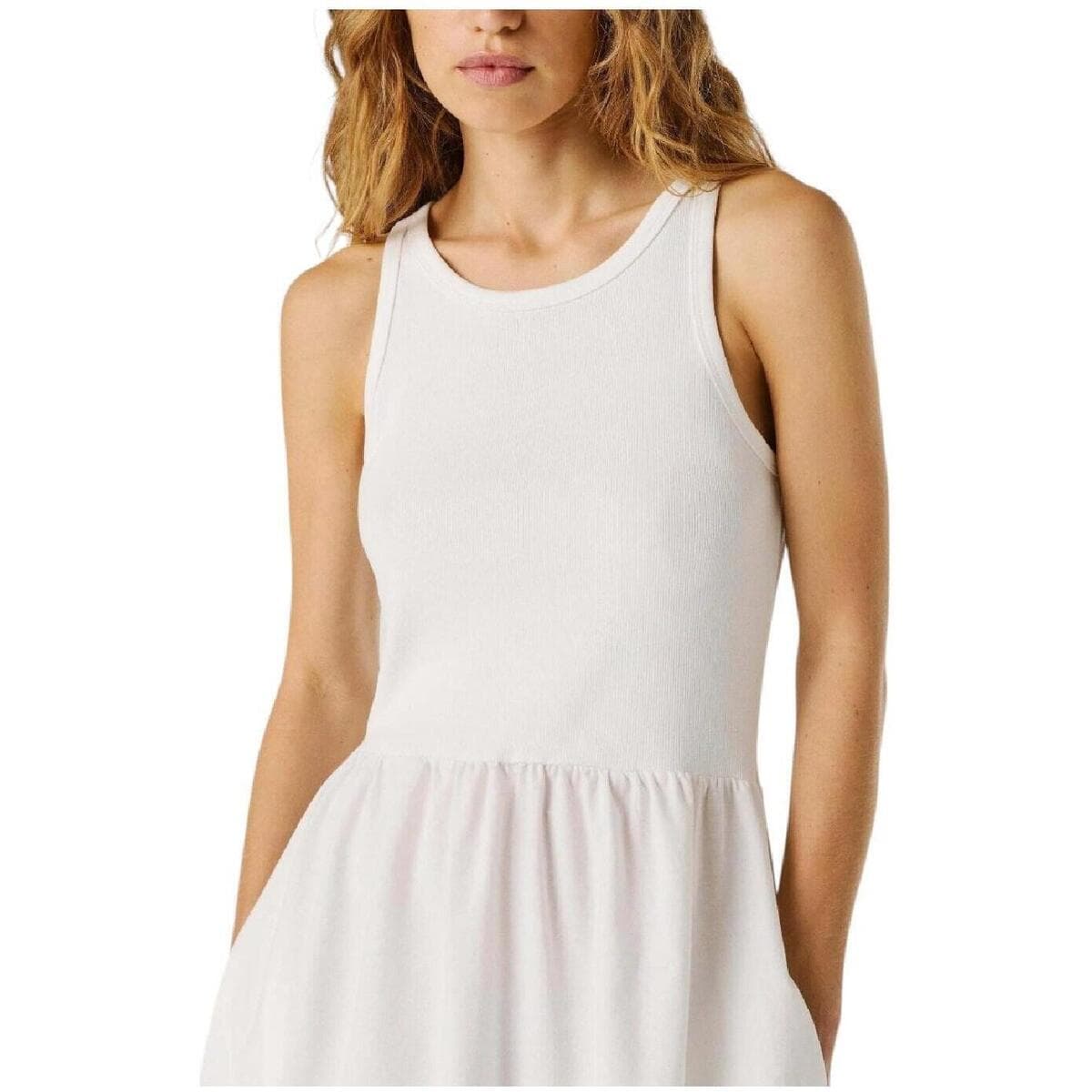 Women's Dresses Pepe Jeans White