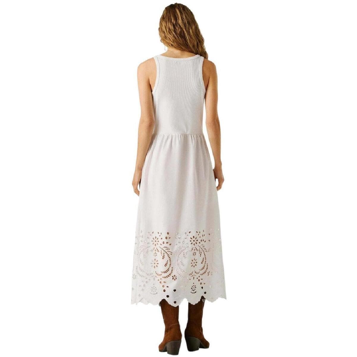 Women's Dresses Pepe Jeans White