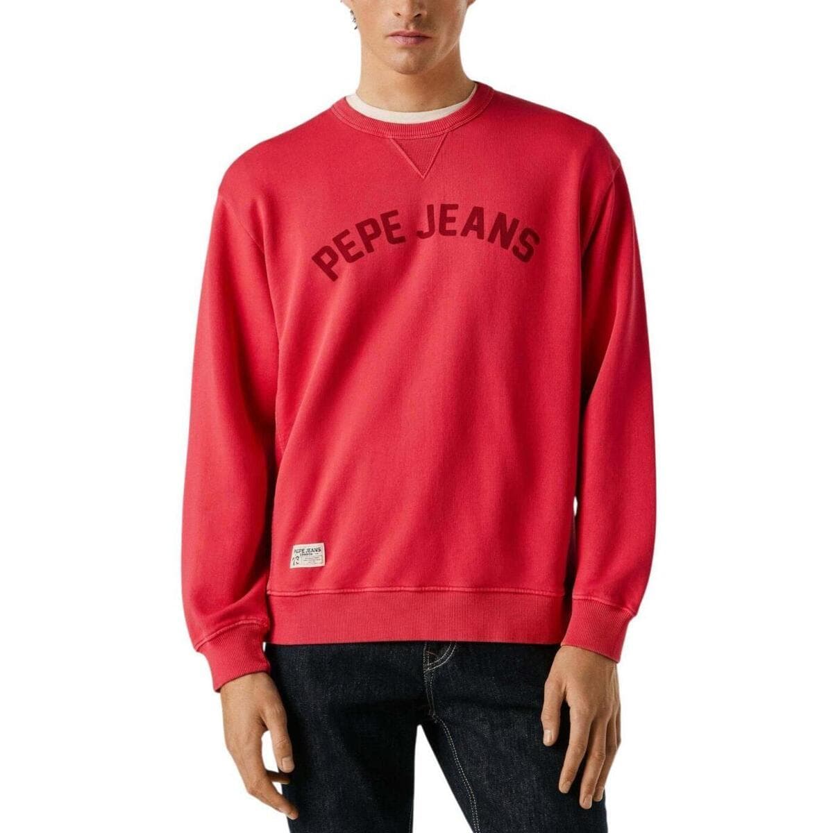 Men's Sports T-Shirts Pepe Jeans Red