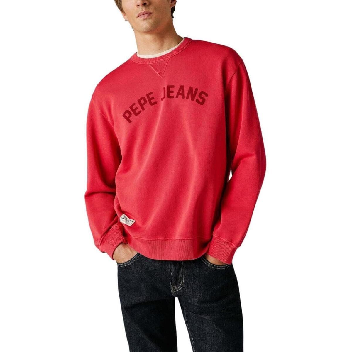 Men's Sports T-Shirts Pepe Jeans Red