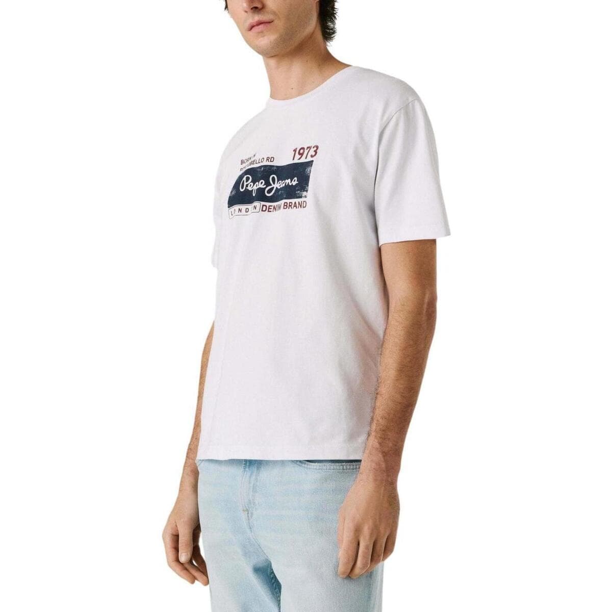 Men's T-Shirts Pepe Jeans White