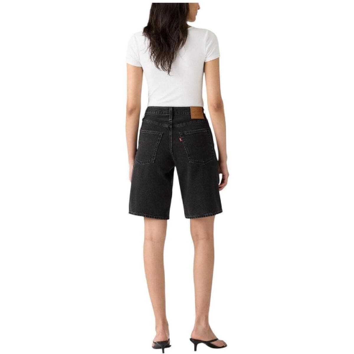 Women's Shorts Levis Black