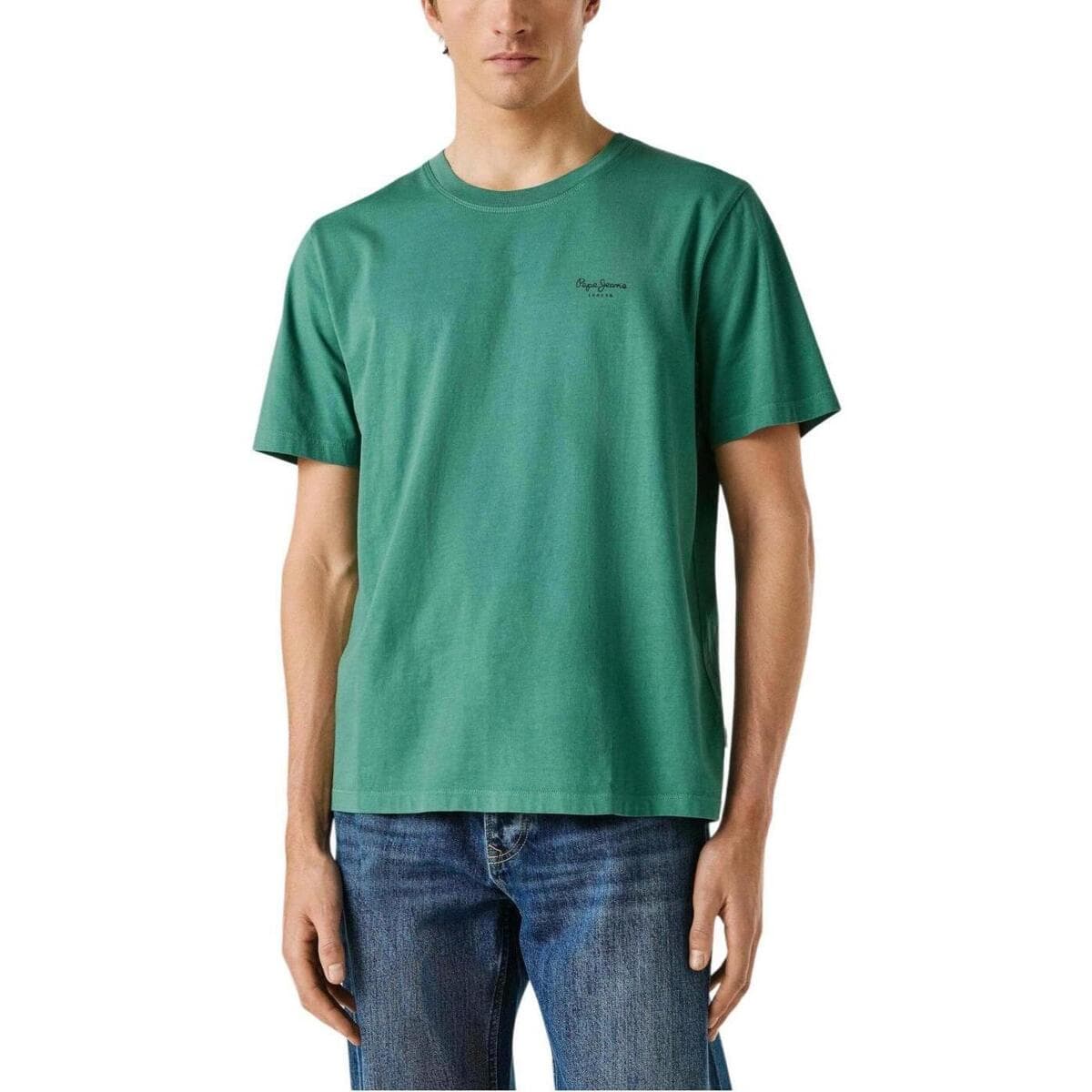 Men's T-Shirts Pepe Jeans Green