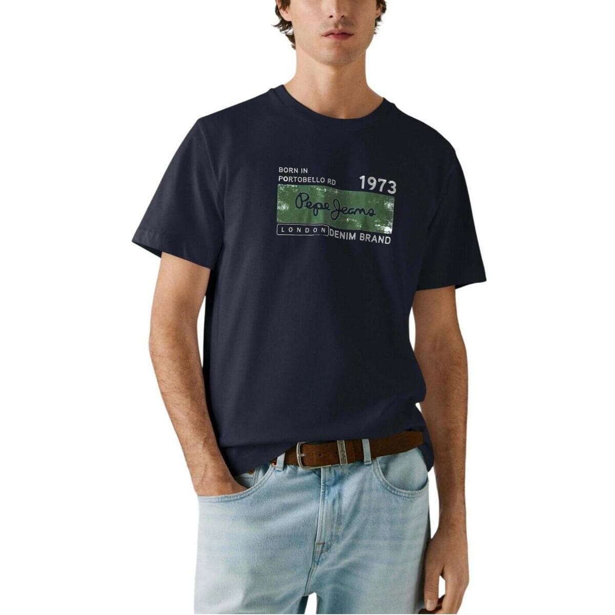 Men's T-Shirts Pepe Jeans Blue