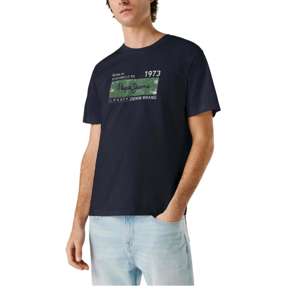Men's T-Shirts Pepe Jeans Blue