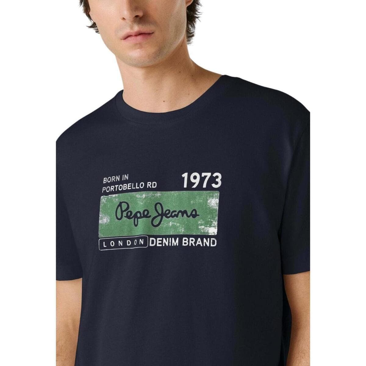 Men's T-Shirts Pepe Jeans Blue