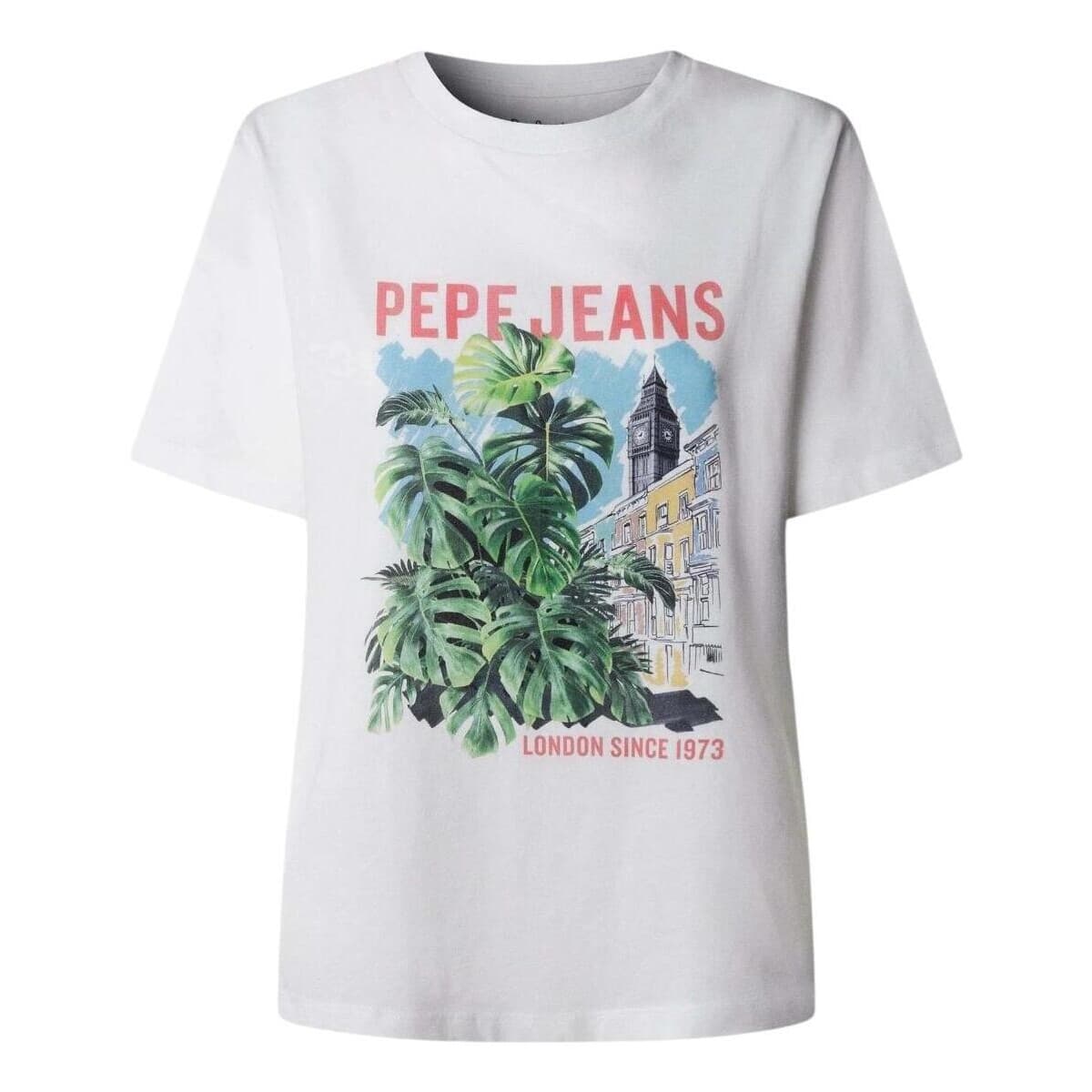 Women's T-Shirts Pepe Jeans White