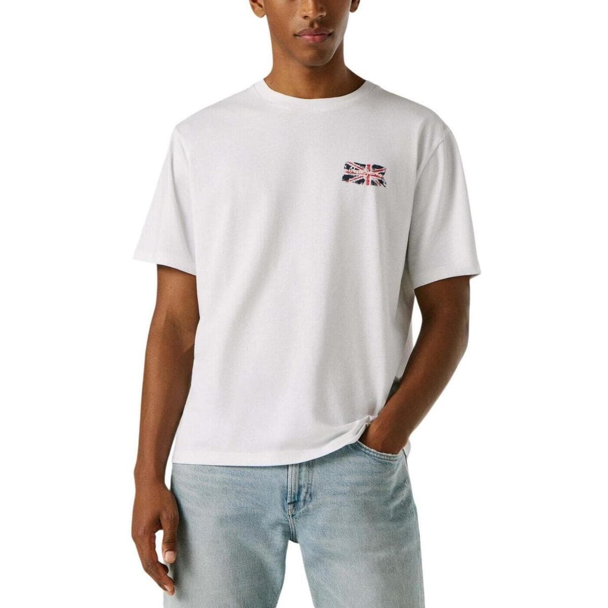 Men's T-Shirts Pepe Jeans White