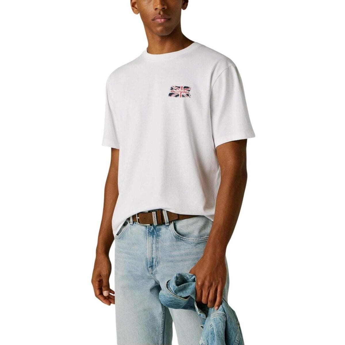 Men's T-Shirts Pepe Jeans White