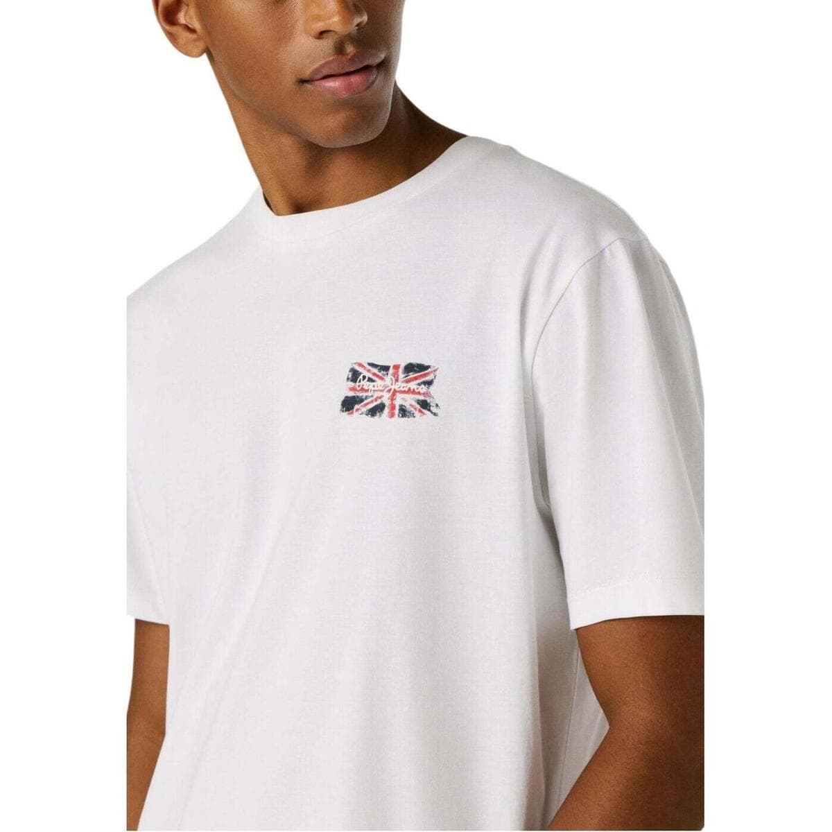 Men's T-Shirts Pepe Jeans White