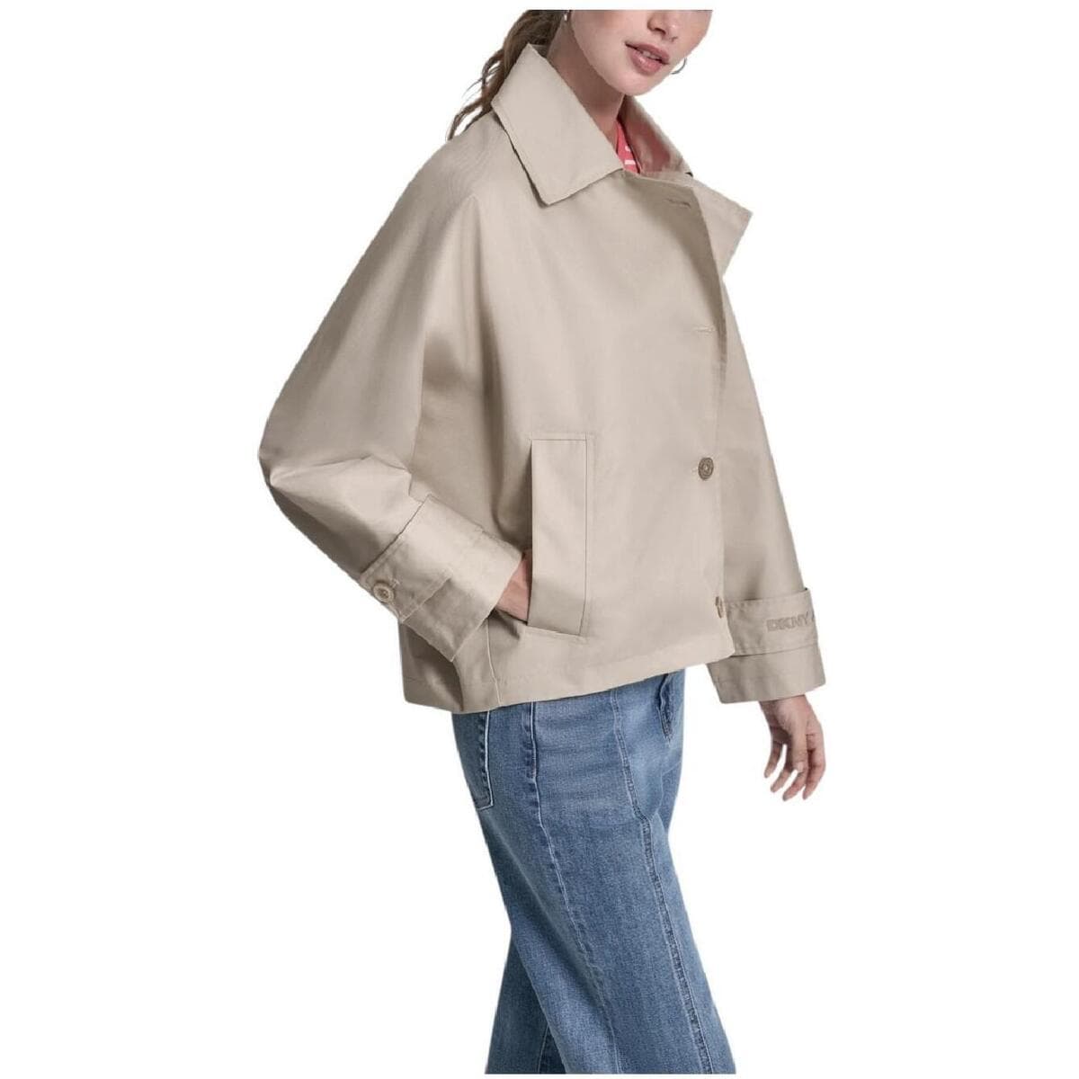 Women's Jackets Dkny Beige