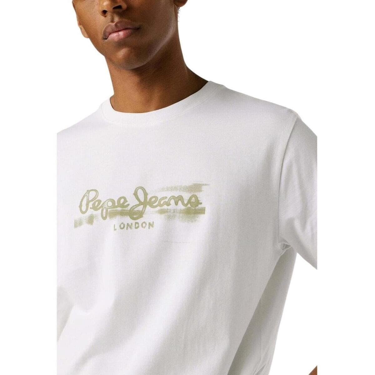Men's T-Shirts Pepe Jeans White