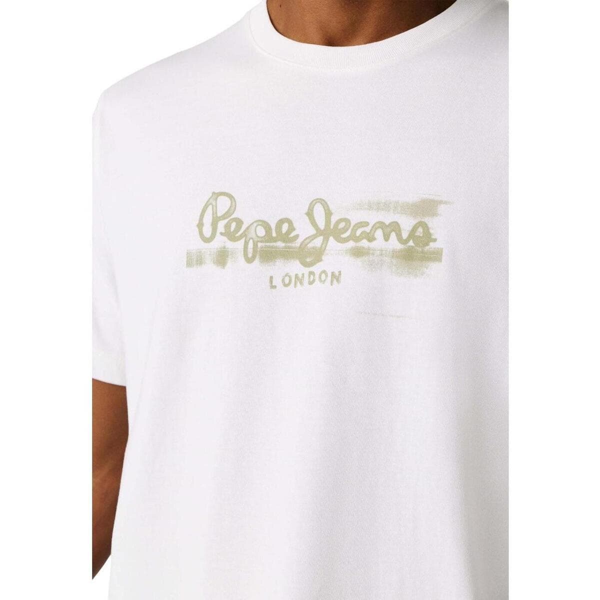 Men's T-Shirts Pepe Jeans White