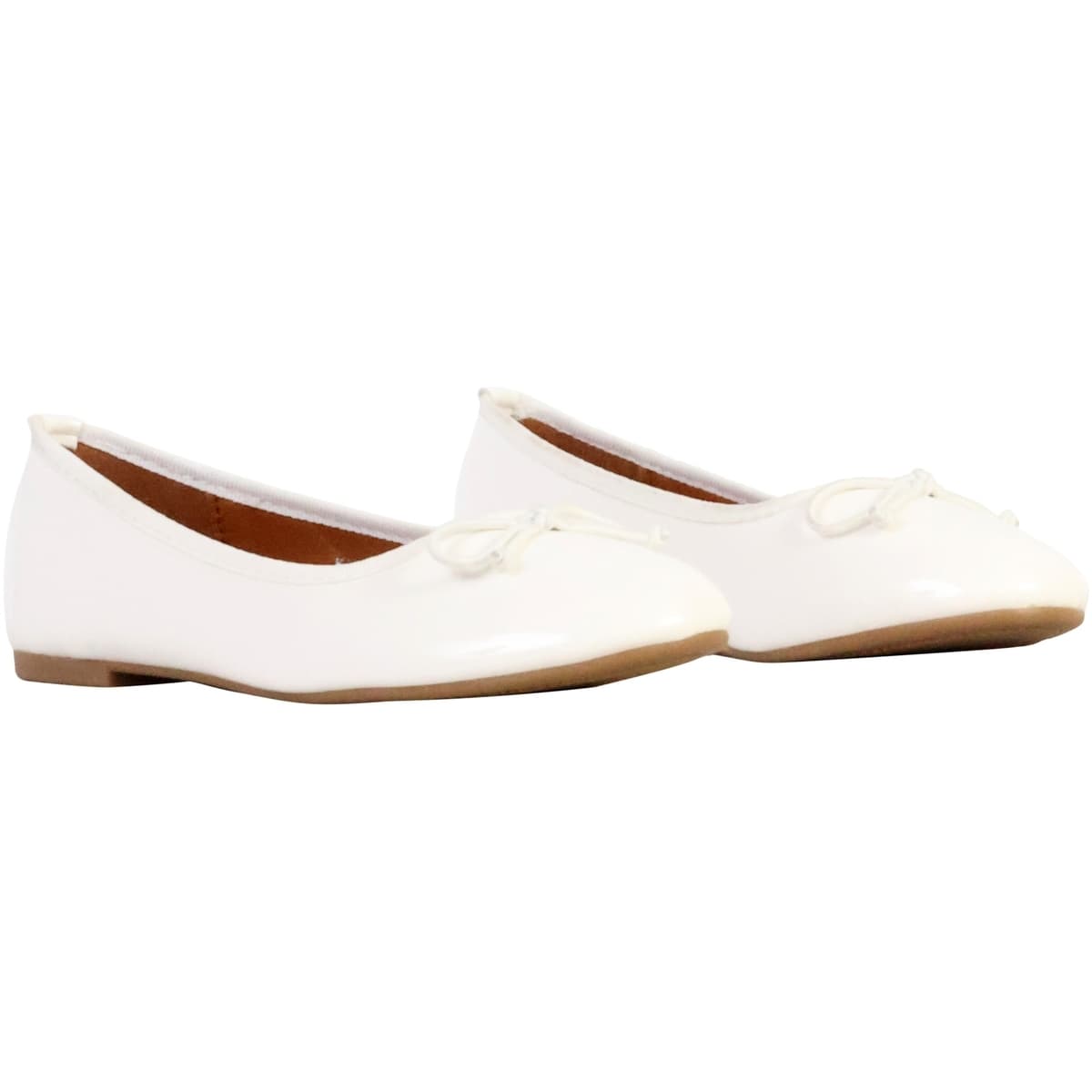 Women's Ballet Flats Super Mode White