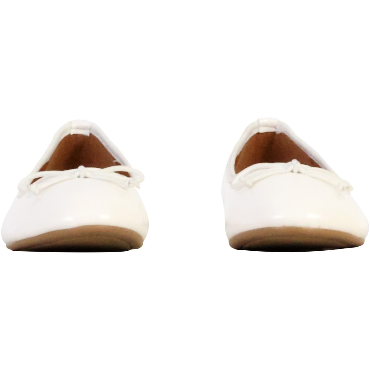 Women's Ballet Flats Super Mode White