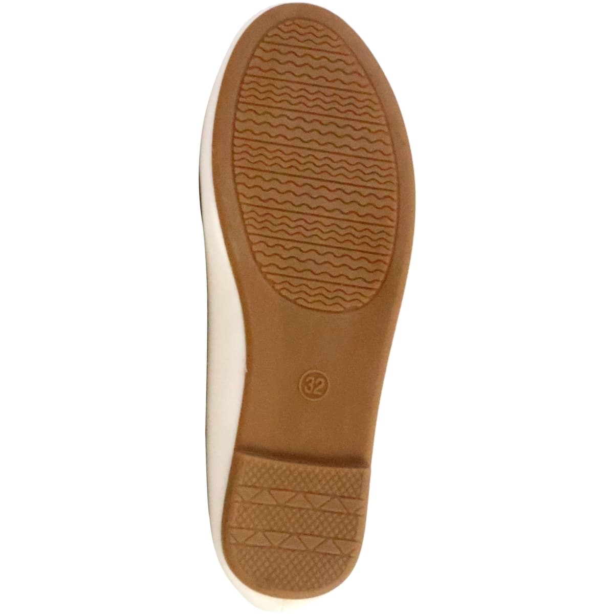 Women's Ballet Flats Super Mode White