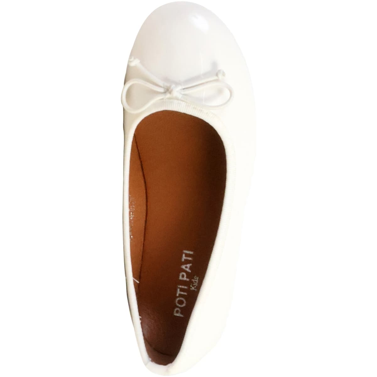 Women's Ballet Flats Super Mode White