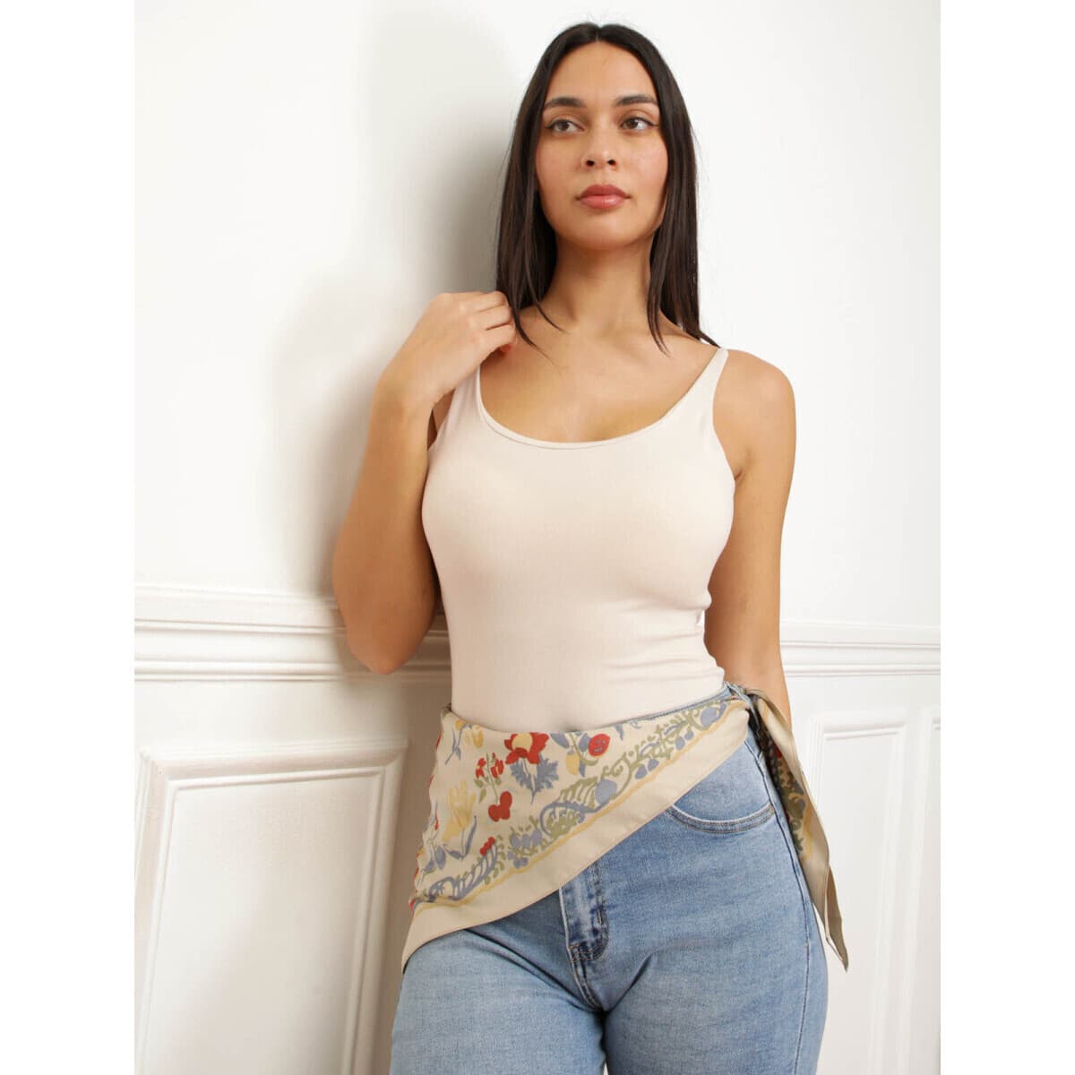 Women's Scarves La Modeuse Beige