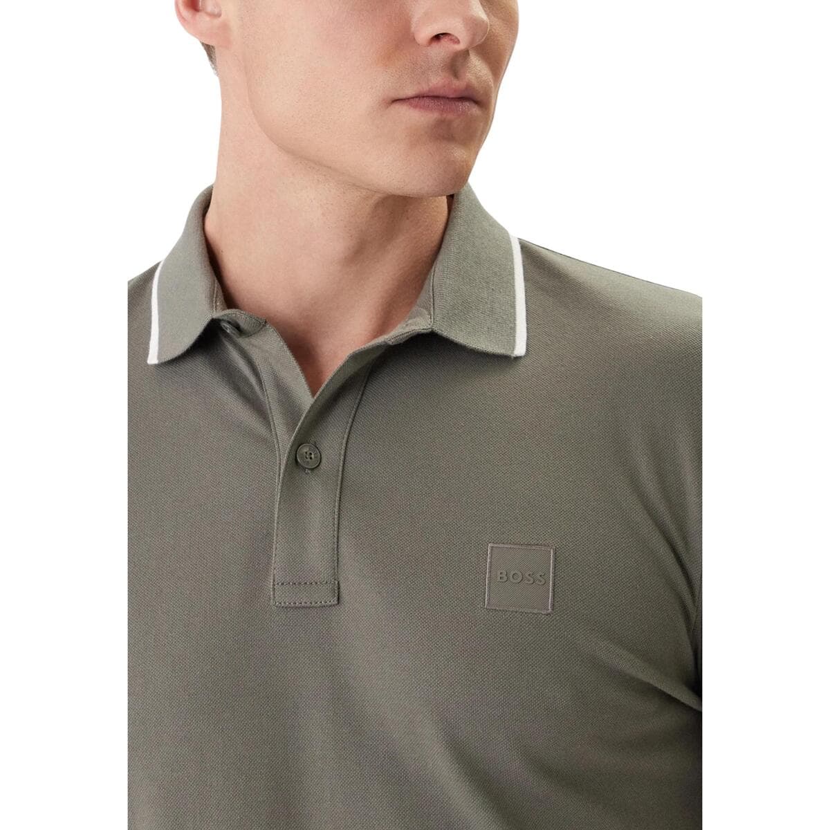 Men's Polo Shirts BOSS Gray