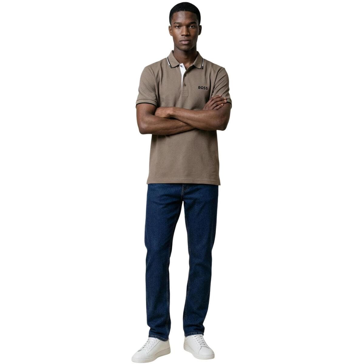 Men's Polo Shirts BOSS Beige