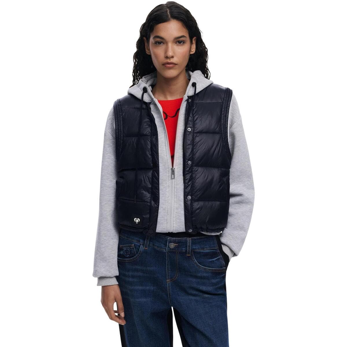 Women's Sweatshirts Desigual Gray