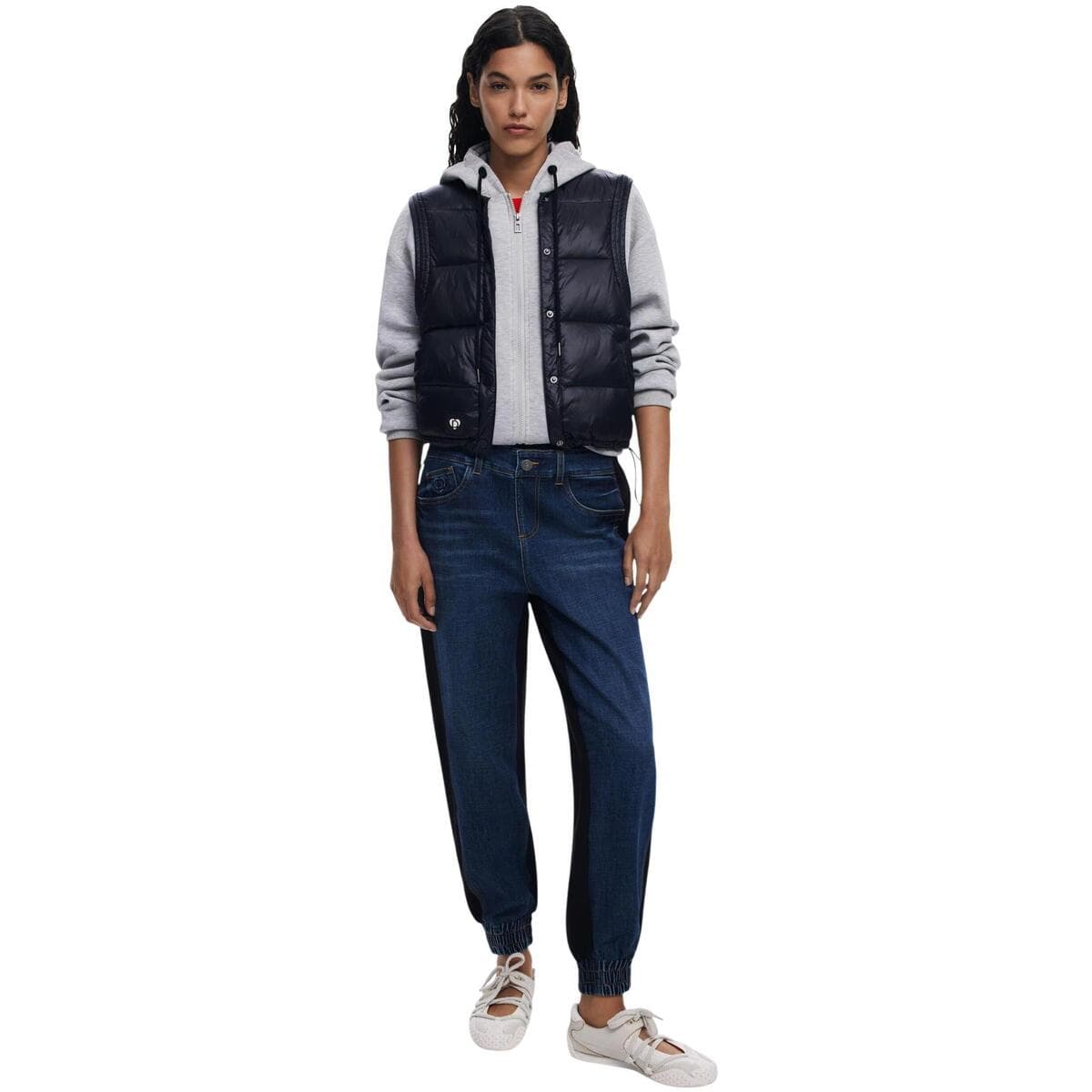 Women's Sweatshirts Desigual Gray