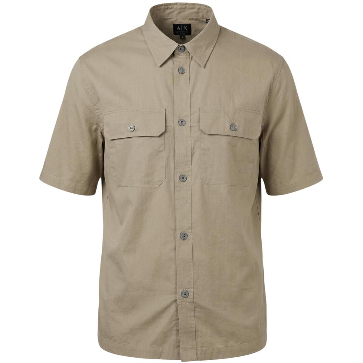 Men's Shirts EAX Beige