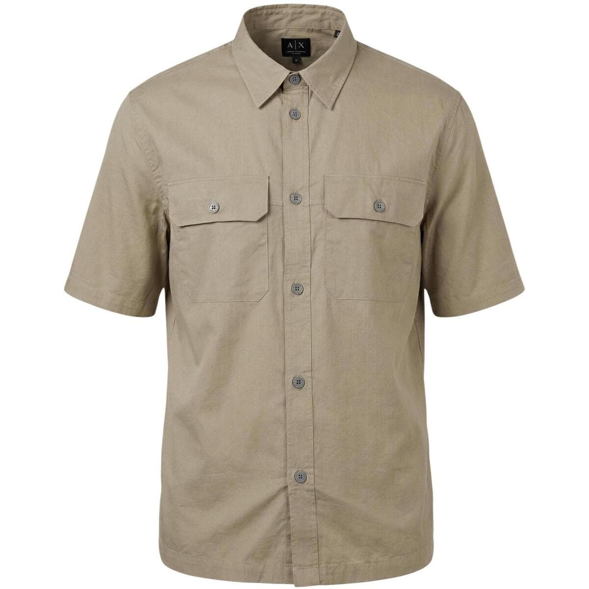 Men's Shirts EAX Beige