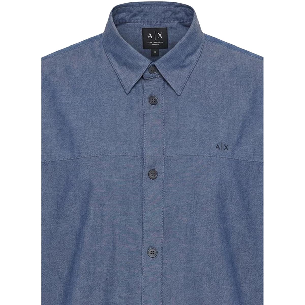 Men's Shirts EAX Blue