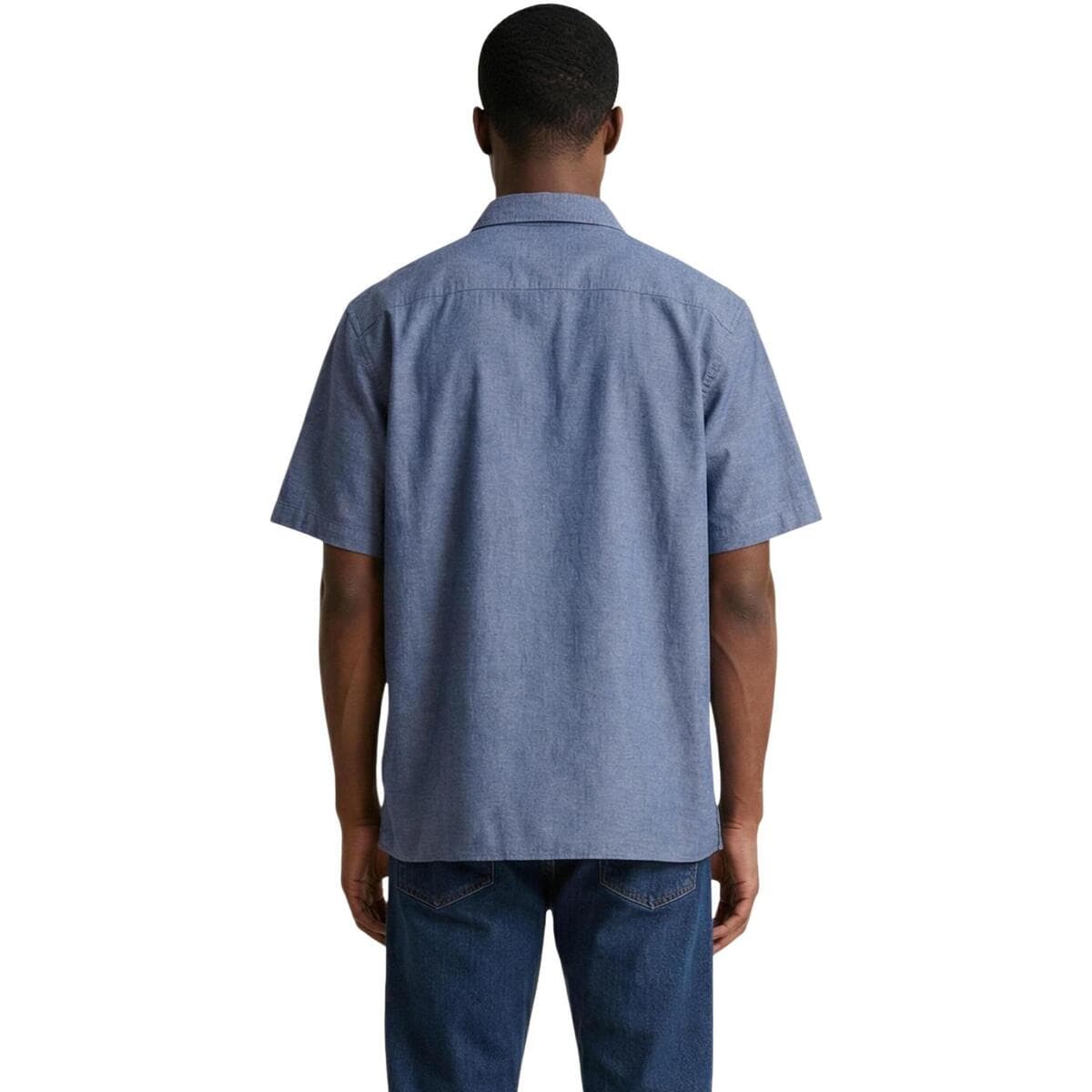 Men's Shirts EAX Blue