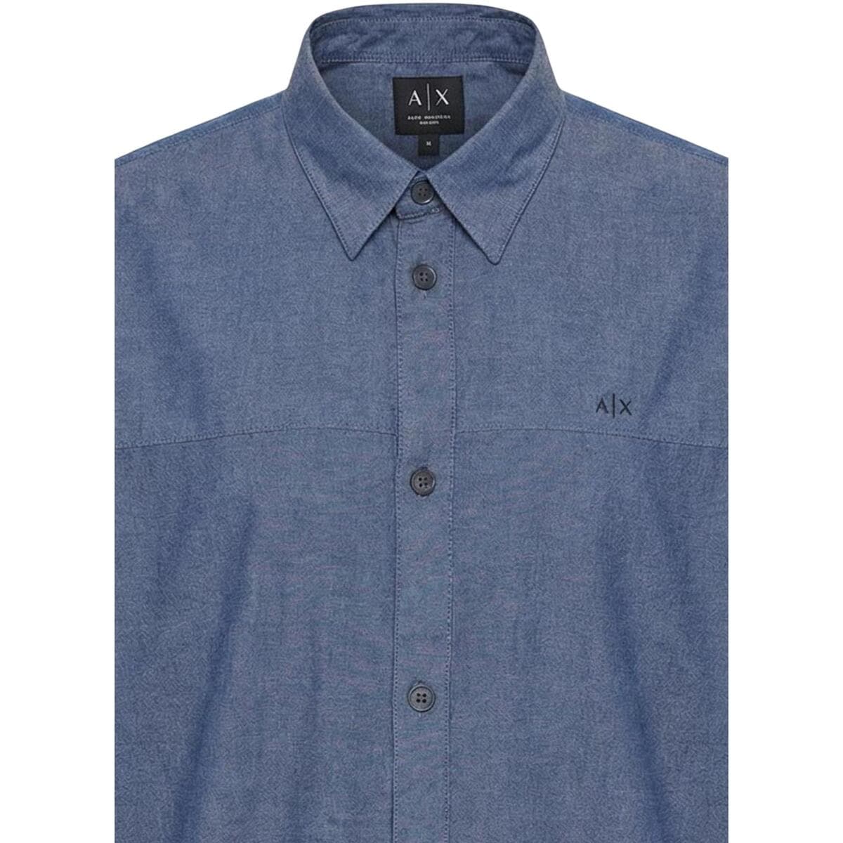 Men's Shirts EAX Blue