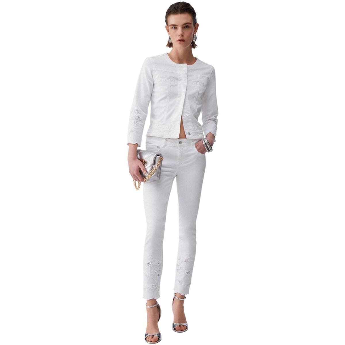 Women's Pants Liu Jo White