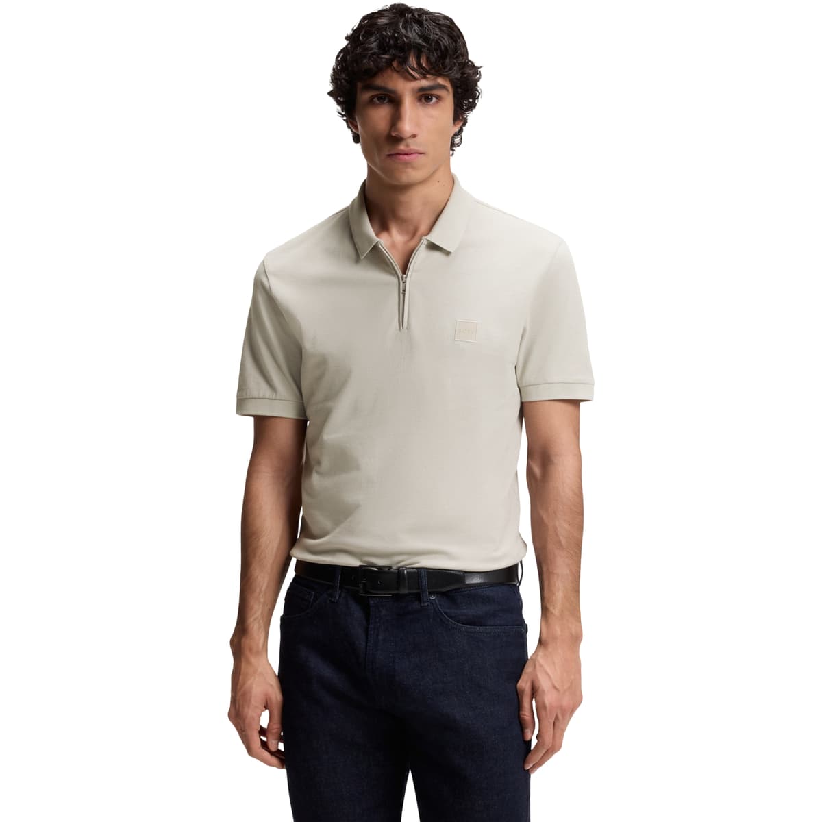 Men's Polo Shirts BOSS Gray