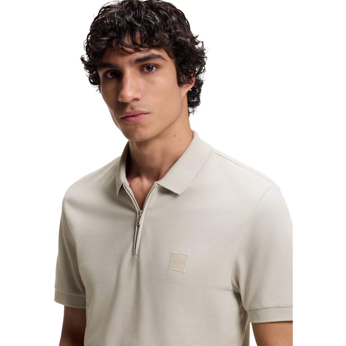 Men's Polo Shirts BOSS Gray