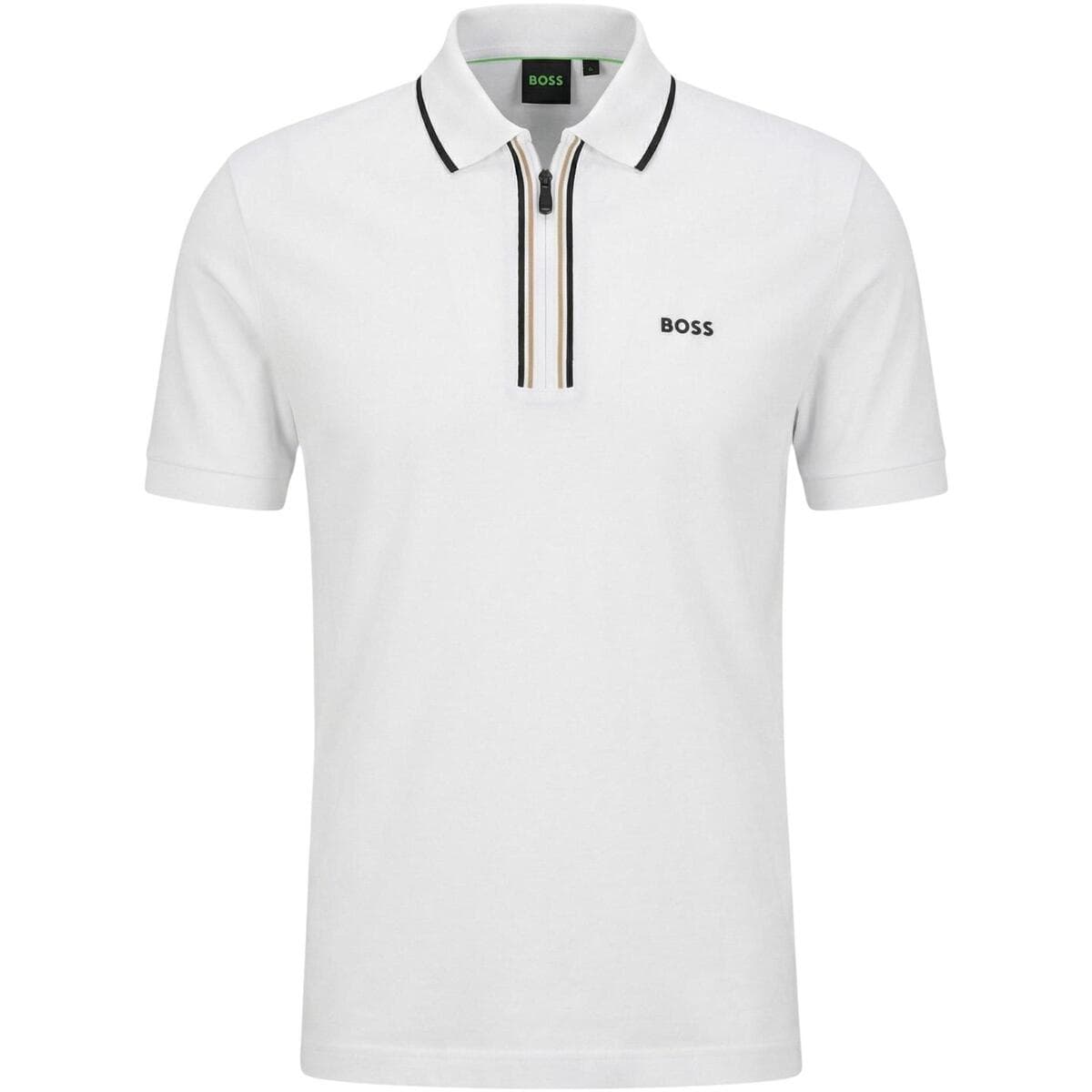 Men's Polo Shirts BOSS White