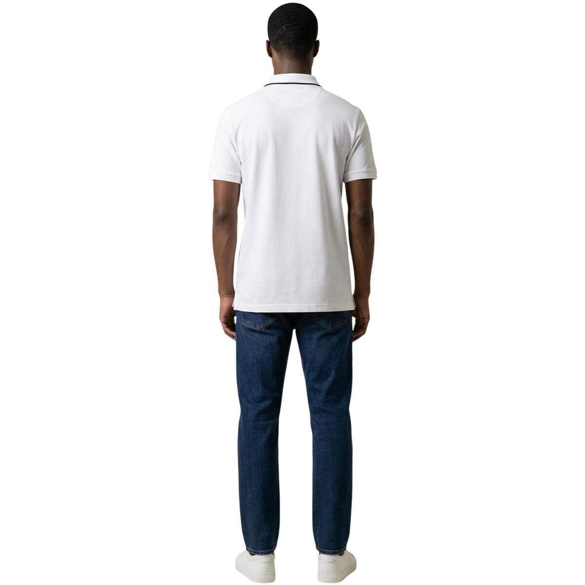 Men's Polo Shirts BOSS White