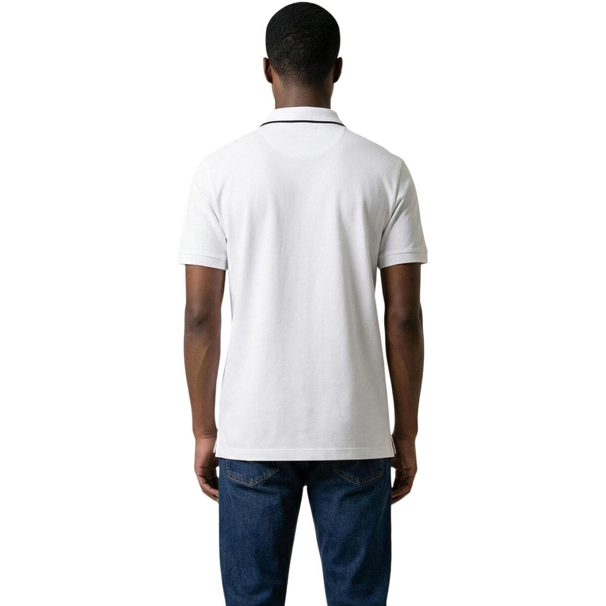 Men's Polo Shirts BOSS White