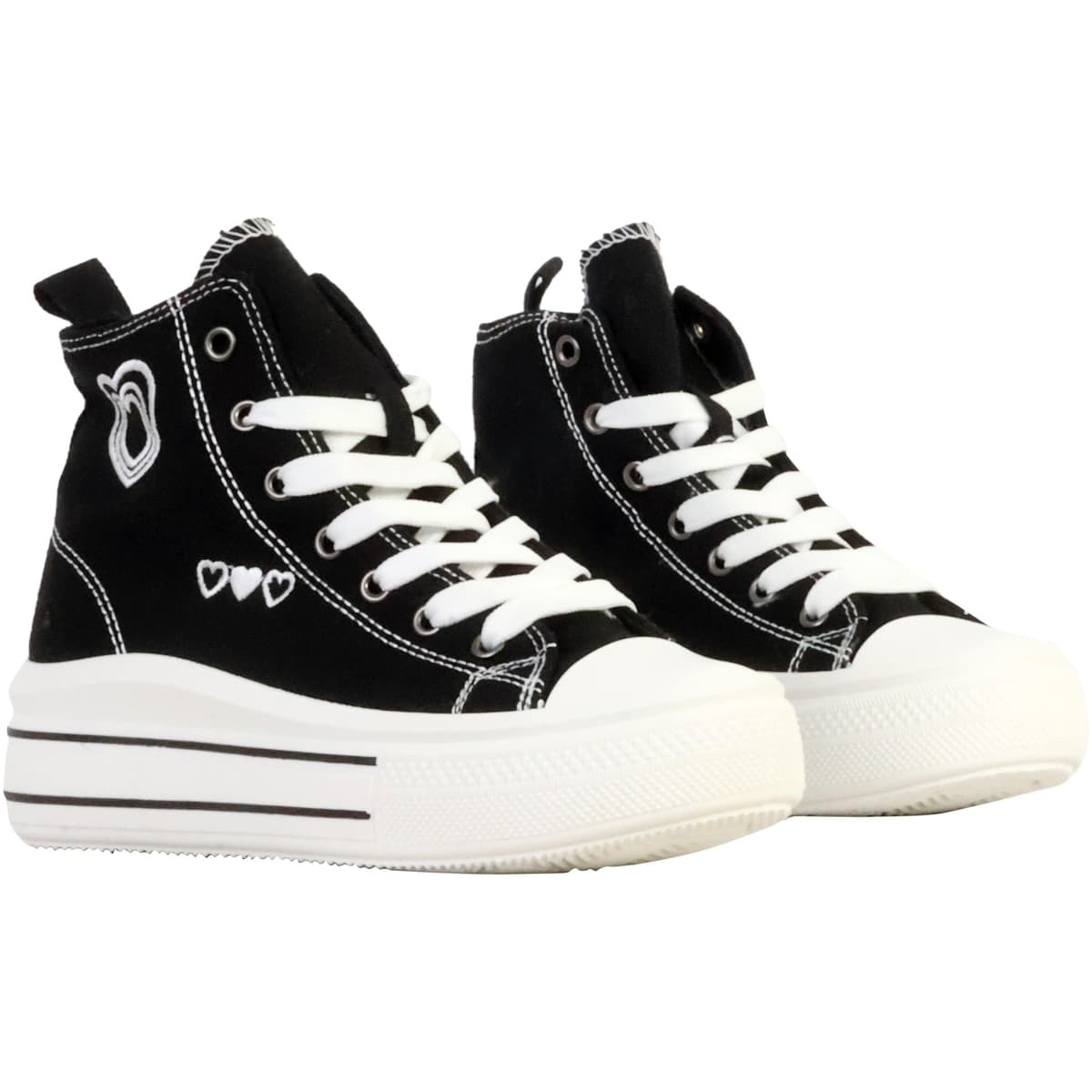 Girls' Sneakers Super Mode Black