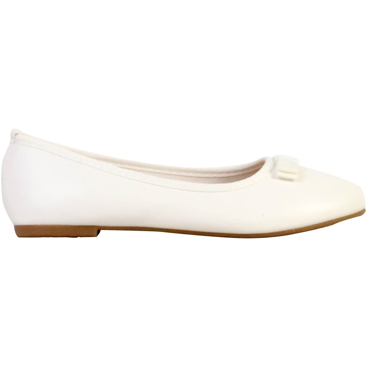 Women's Ballet Flats Super Mode White