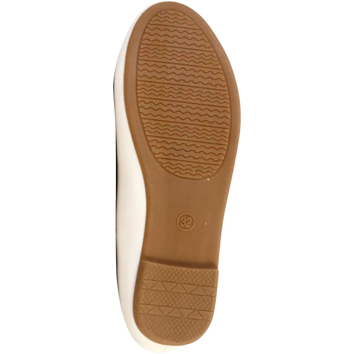 Women's Ballet Flats Super Mode White