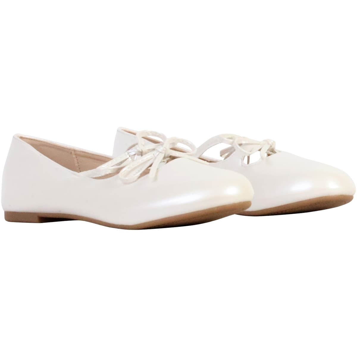 Women's Ballet Flats Super Mode White