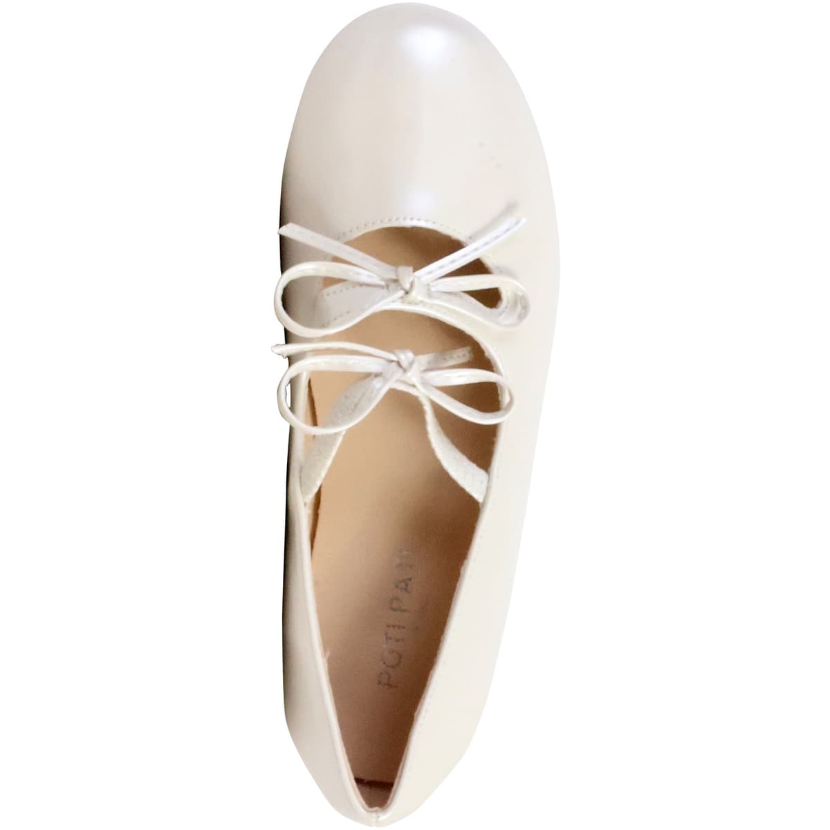 Women's Ballet Flats Super Mode White