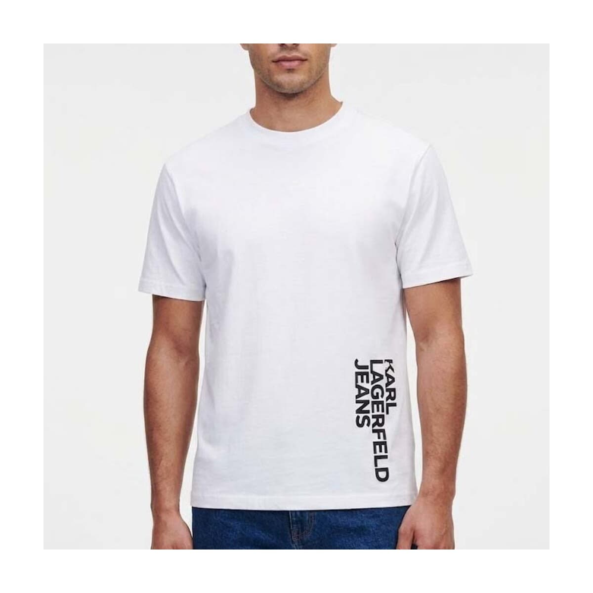 Men's T-Shirts Karl Lagerfeld White