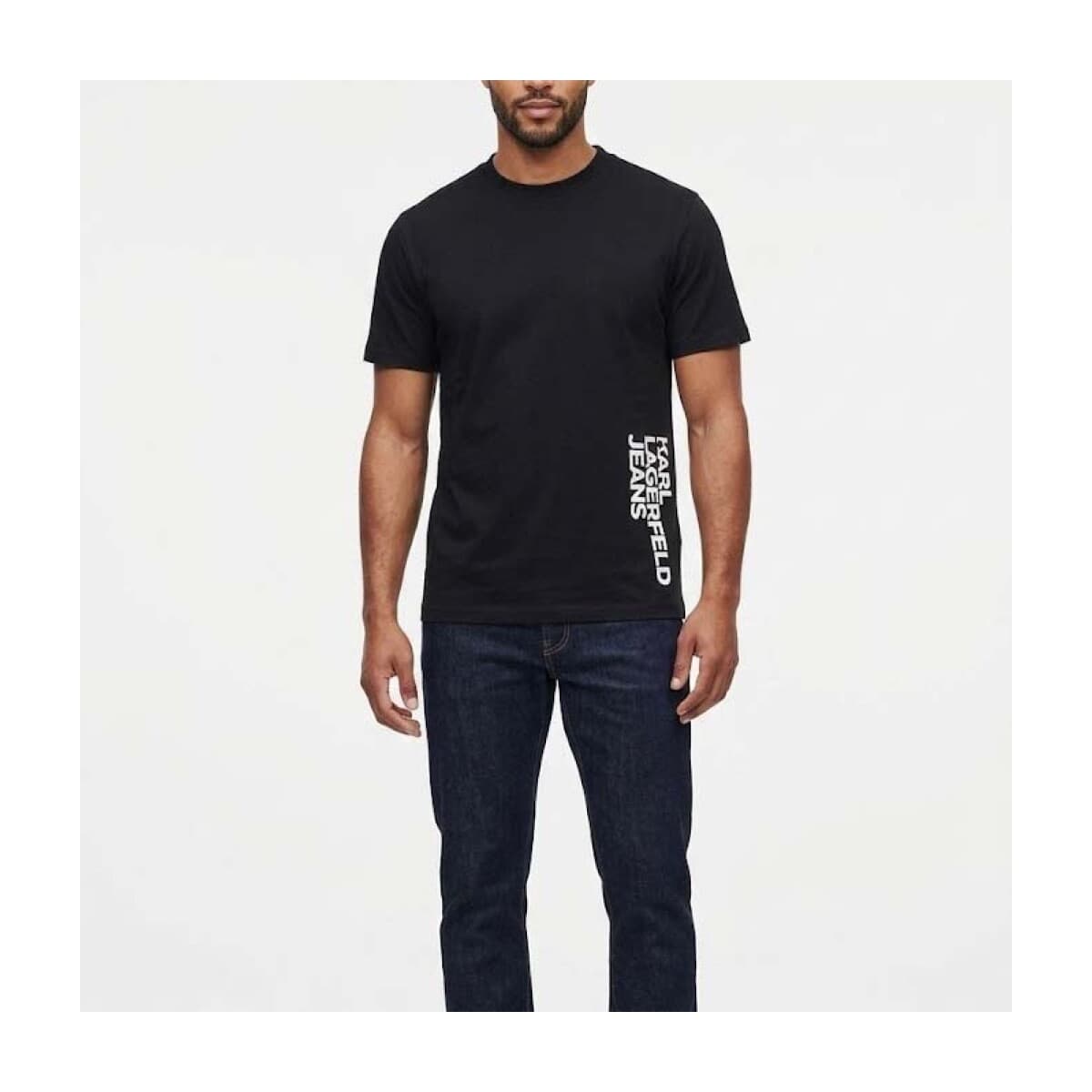 Men's T-Shirts Karl Lagerfeld Black