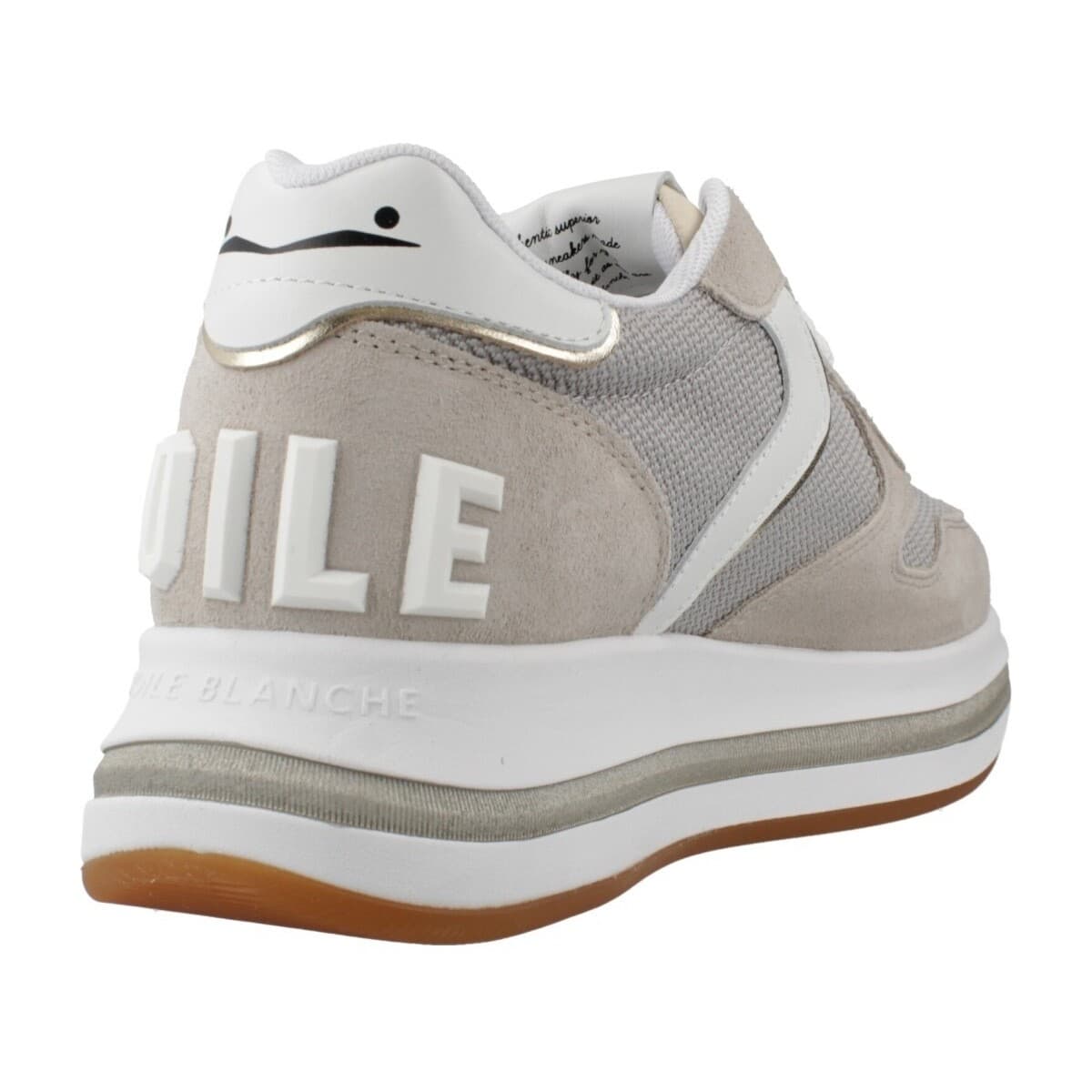 Women's Sneakers Voile Blanche Brown