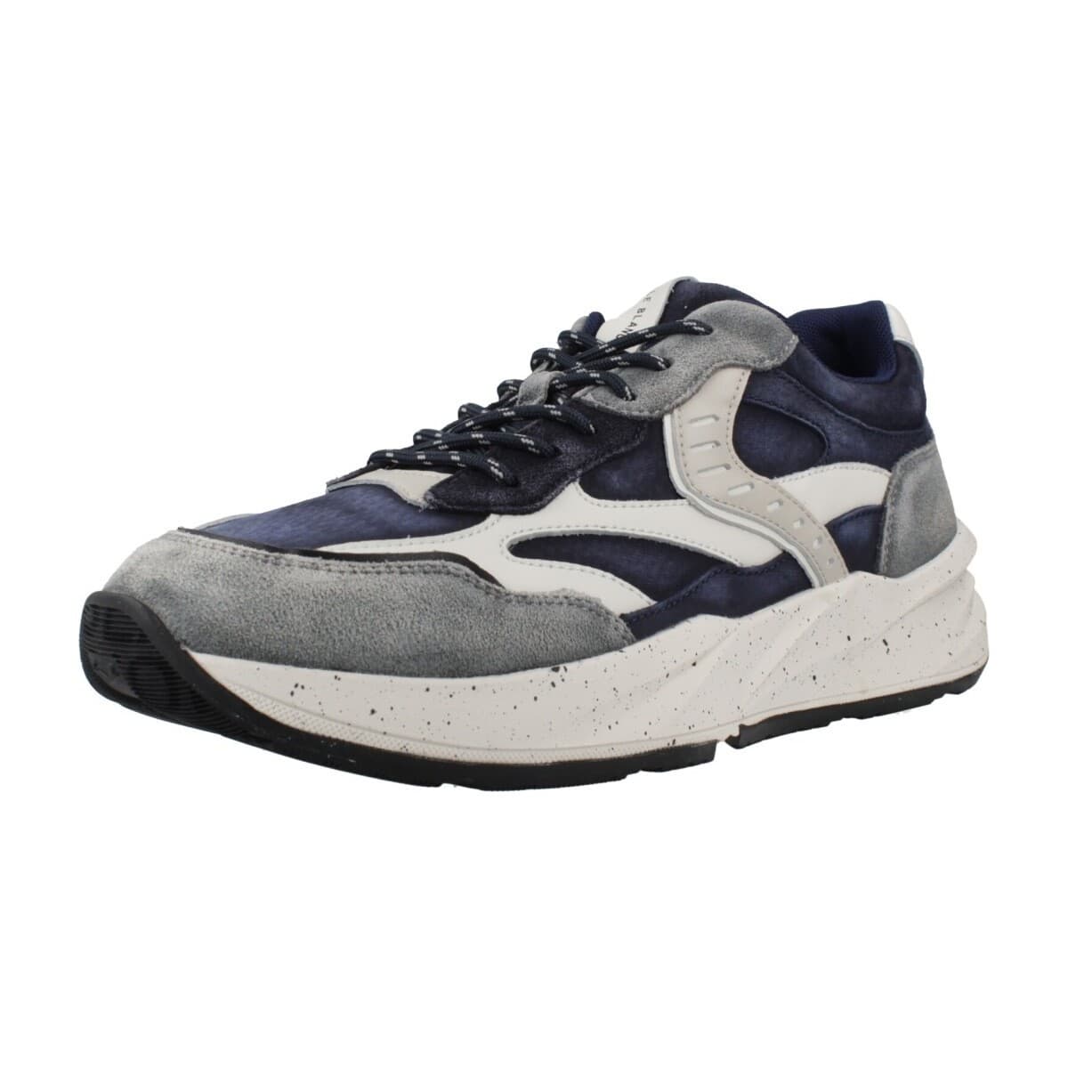 Men's Sneakers Voile Blanche Blue