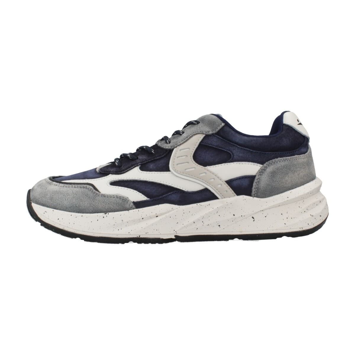Men's Sneakers Voile Blanche Blue
